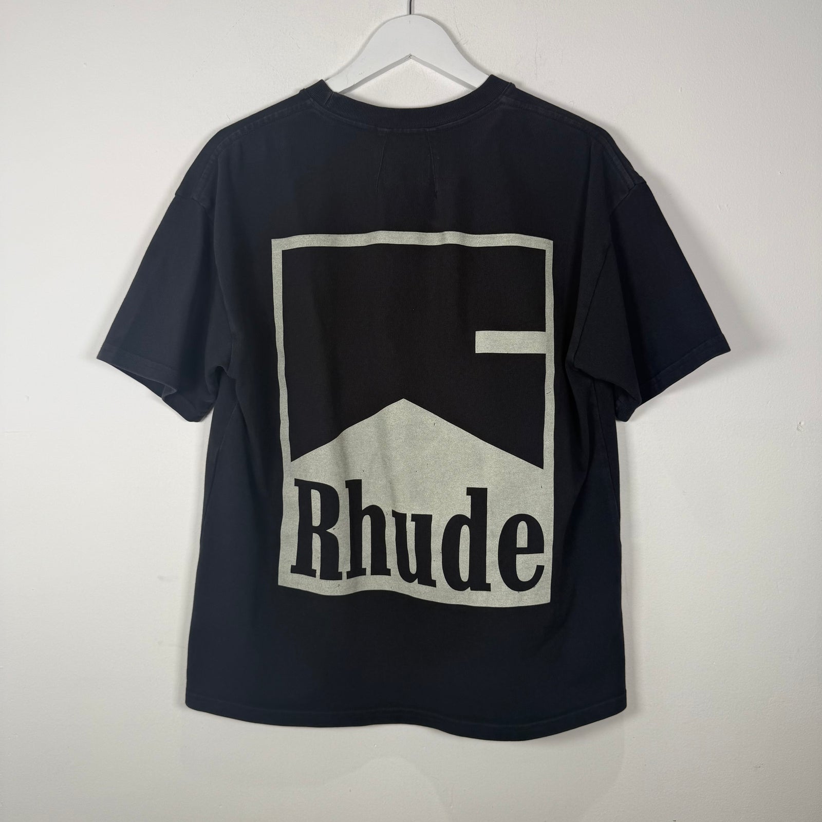 Rhude Navy Marlboro Logo T-Shirt Size XS