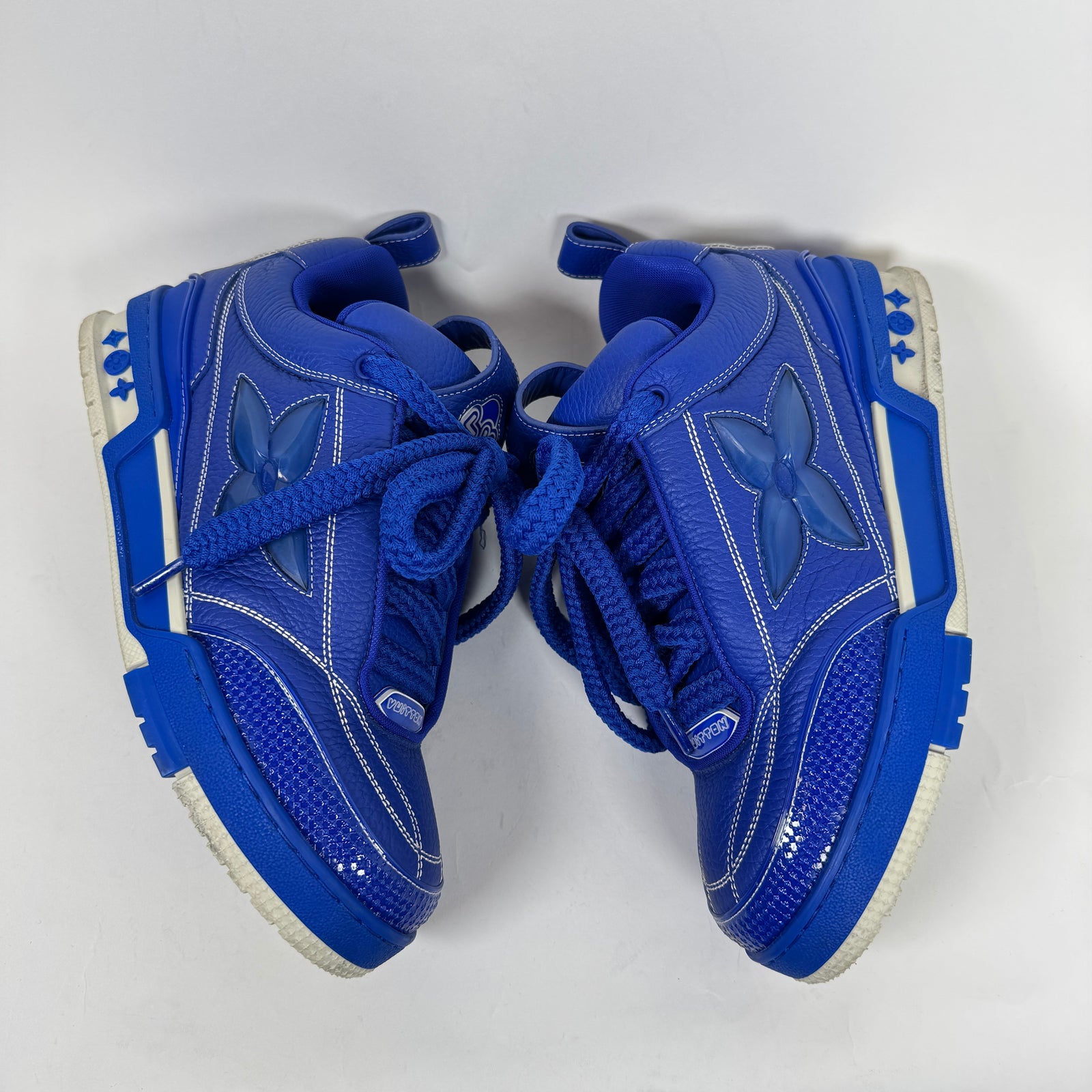 Louis Vuitton Blue Skate Sneaker Size LV 6.5