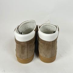 Louis Vuitton Brown Surfside Suede High-Top Sneaker Size LV 7