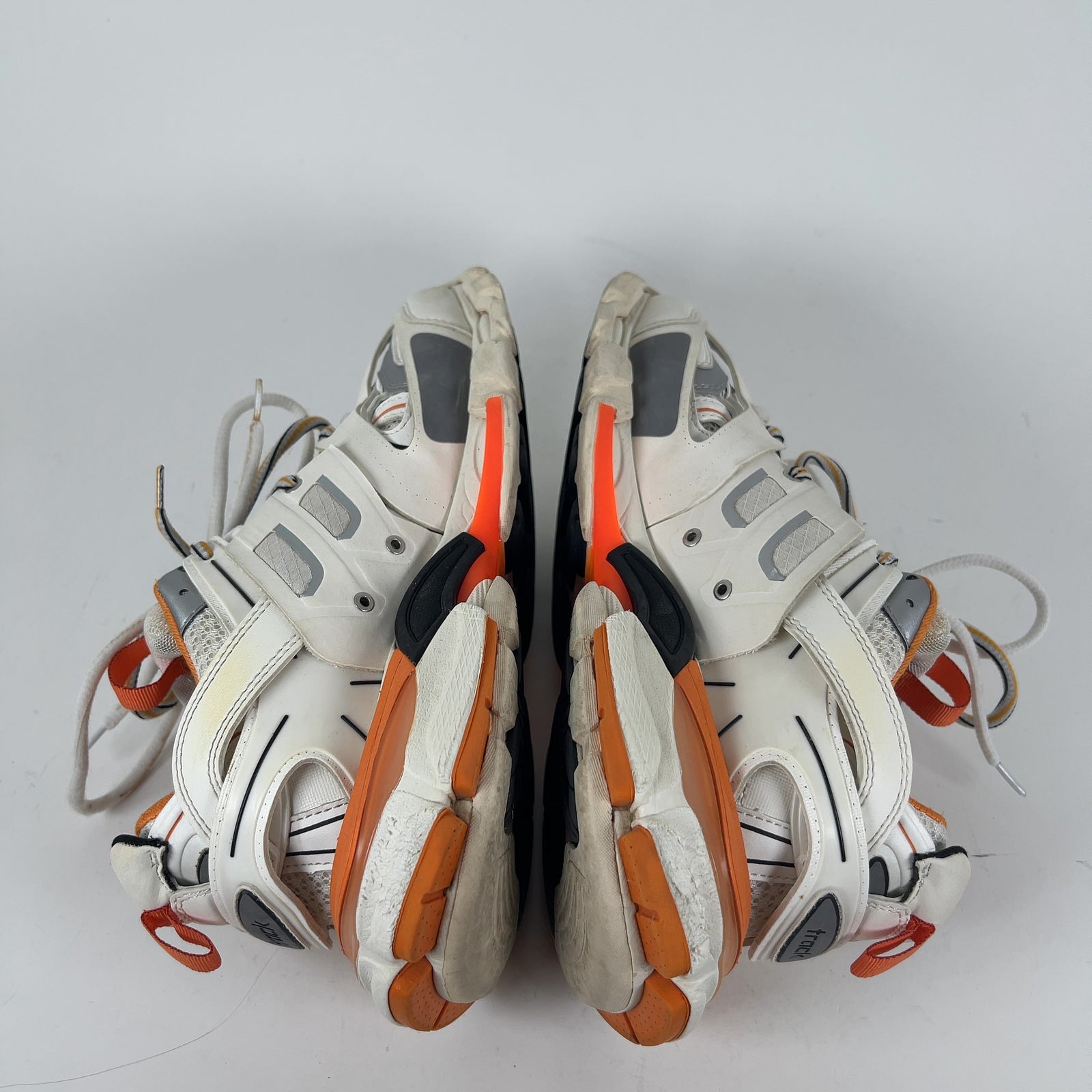 Balenciaga Track Orange/White Low-Top Sneaker