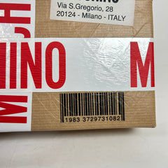 Moschino SS26 Shipping Box Clutch Bag