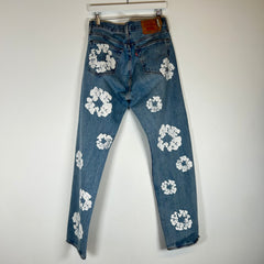 Denim Tears Blue Wreath Jeans Size 33