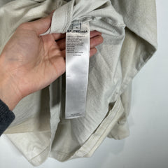 Balenciaga Distressed Skater Longsleeve Size XXL