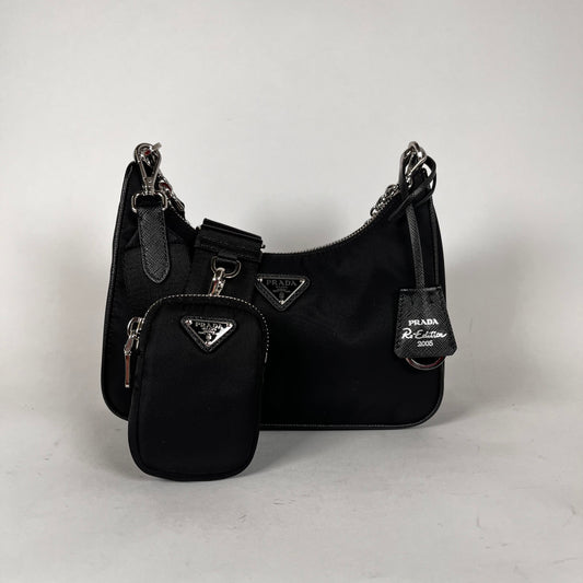 Prada Tessuto Hobo Re-Edition 2005