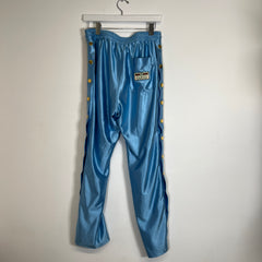 Gucci Shiny Jersey Web Blue Track Pants Size S