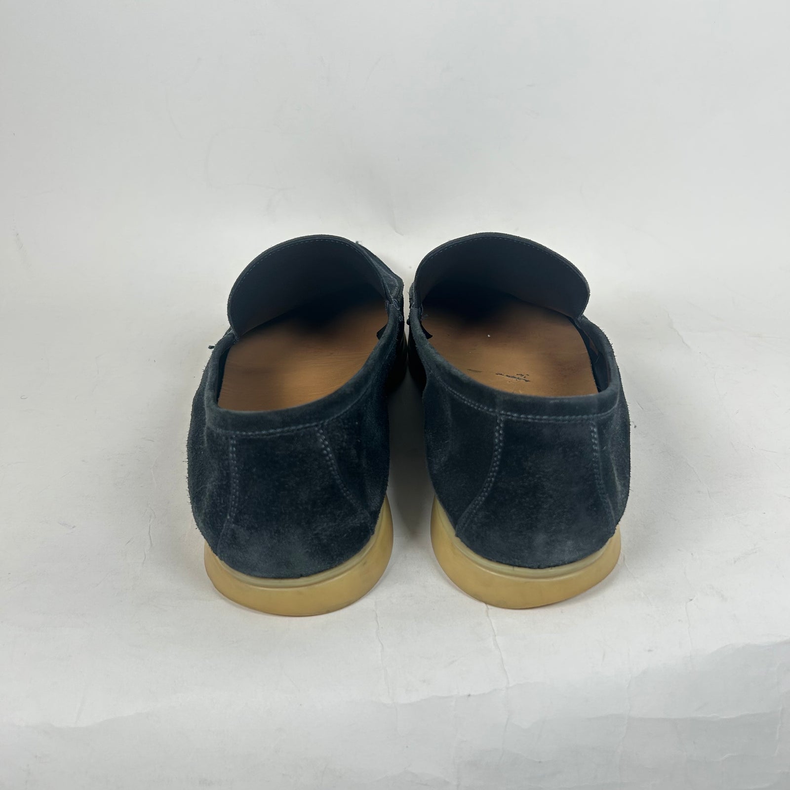 Loro Piana Navy Summer Walker Size 47