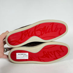 Christian Louboutin Brown Low Top Sneaker Size 10.5