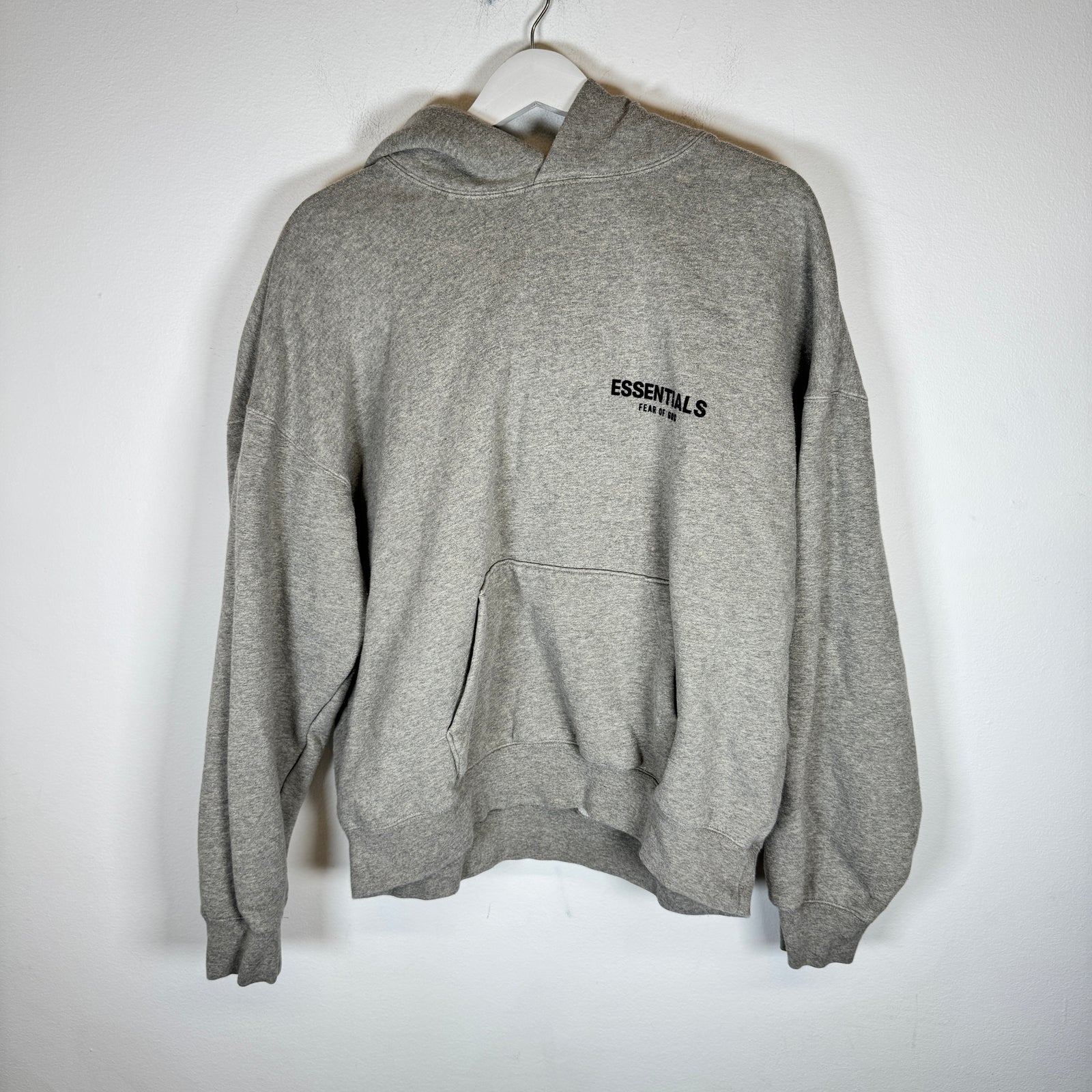 Essentials Grey Hoodie Size M