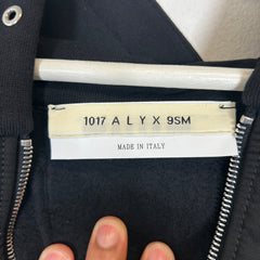 Alyx Black Cargo Zip-Up Hoodie Size XL