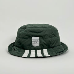 Thom Browne Green Puffer Bucket Hat Size M
