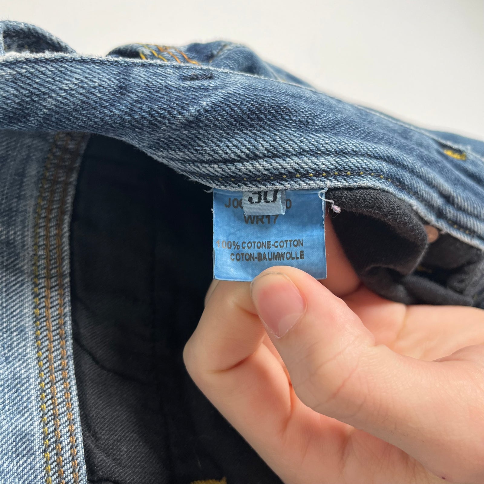 Raf Simons Blue Slim Denim Size 30