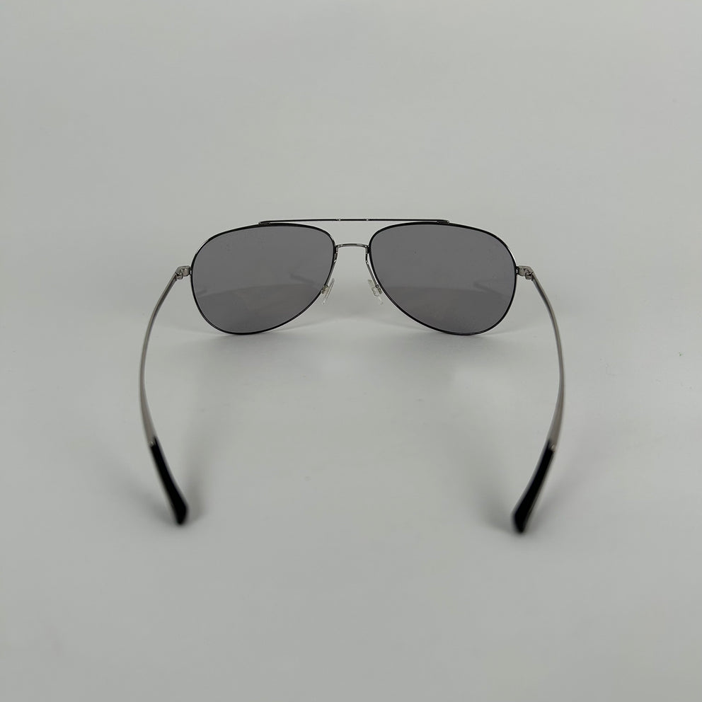 Christian Dior Homme Silver Aviator Sunglasses