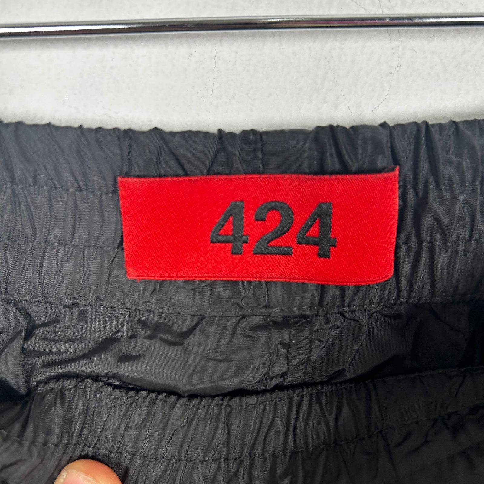 424 Crinkle Nylon Pants Size 2XL