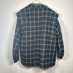 Balenciaga Doubled Layered Flannel Jacket Size XL
