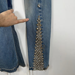 Gallery Dept Studded Rodman LA Flare Jeans Size 34