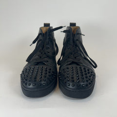 Christian Louboutin Lou Spiked Hightop Sneakers