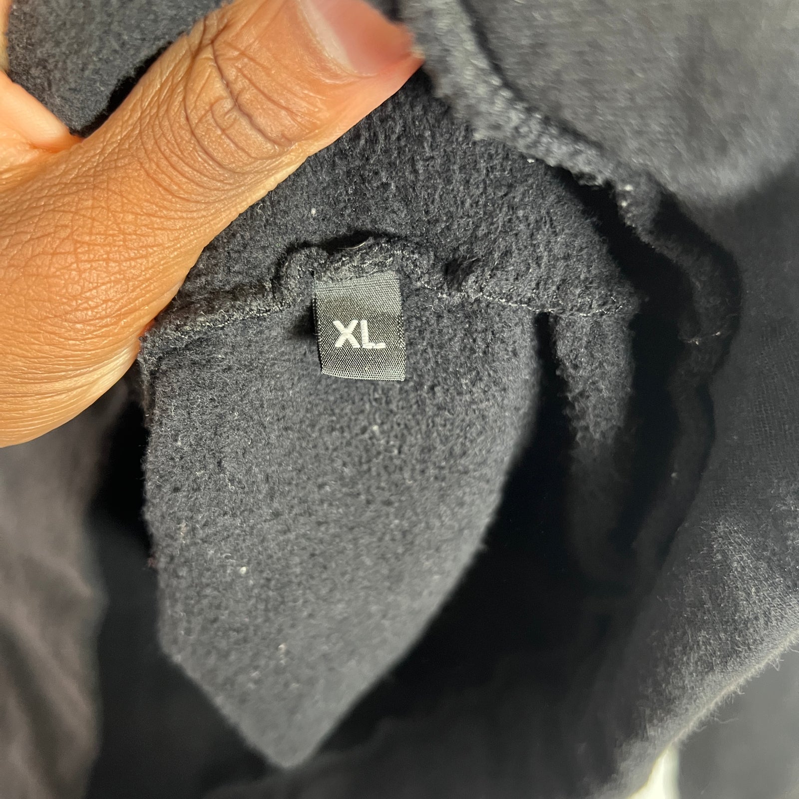 Strawberry Mansion Black Logo Hoodie Size XL
