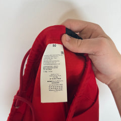 Maison Margiela Red Track Shorts Size 50