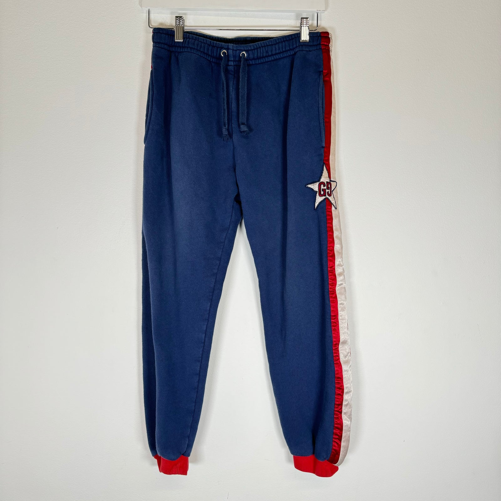 Gucci Blue GG Star Sweatpants Size S