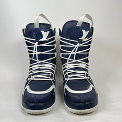 Louis Vuitton Navy Ski Boots Size LV 9