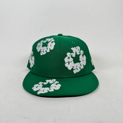Denim Tears Green Wreath Fitted Cap Size 7 1/4