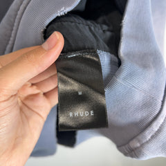 Rhude Faded Cursive Script Logo Sweatshirt