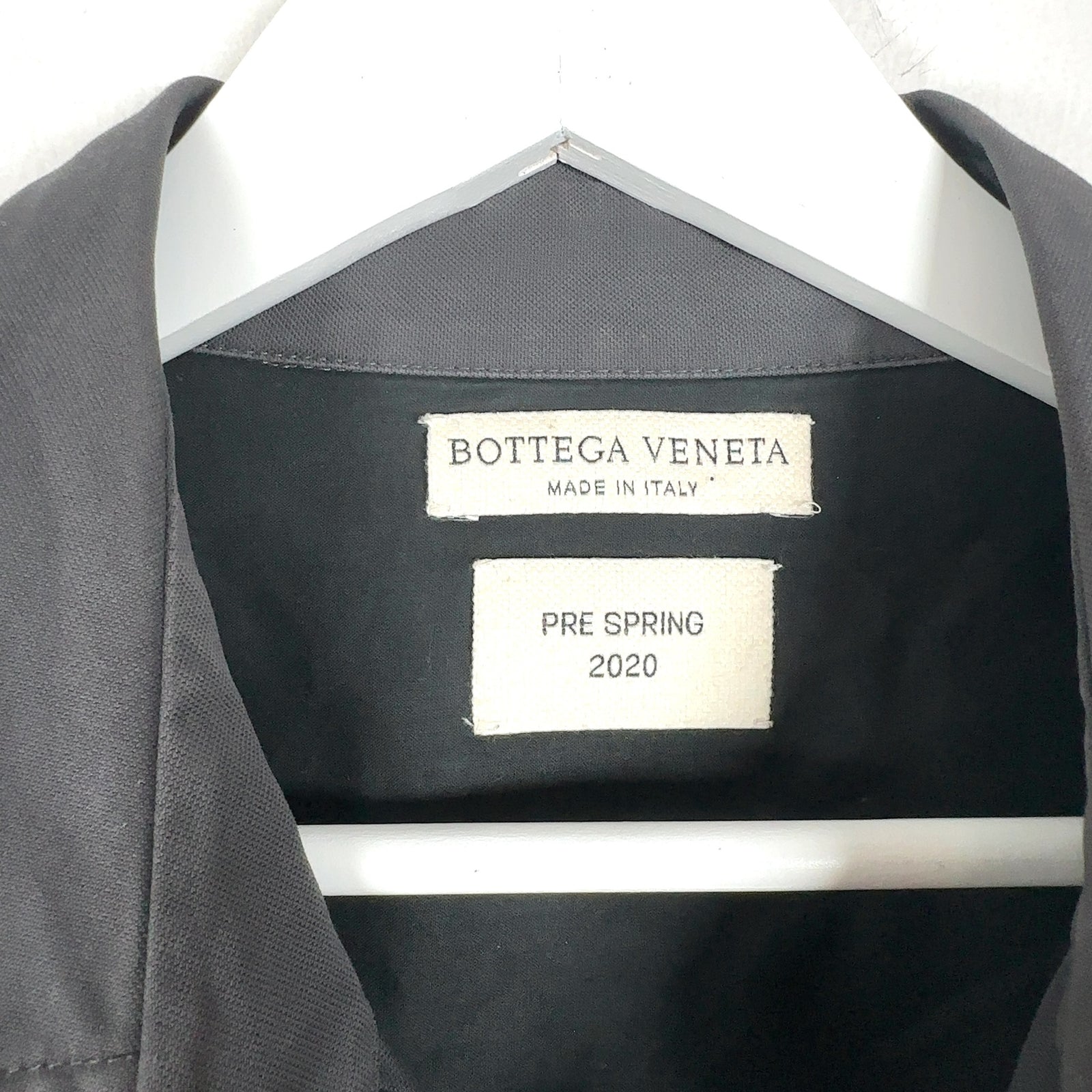 Bottega Veneta Multi-Pocket Military Patch Button-Up  Shirt