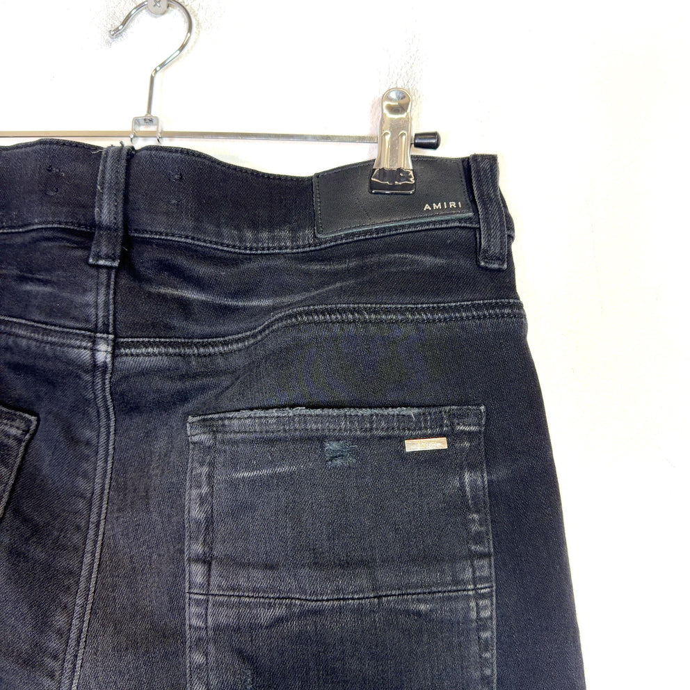 Amiri Blue Flannel MX1 Jeans