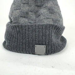 Louis Vuitton Damier Grey Knit Beanie