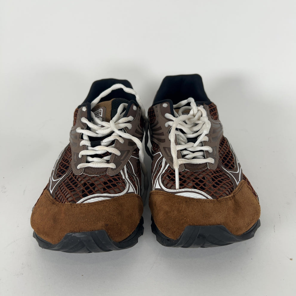 Bottega Veneta Orbit Star Anise Pinecone Lowtop Sneakers Size 42