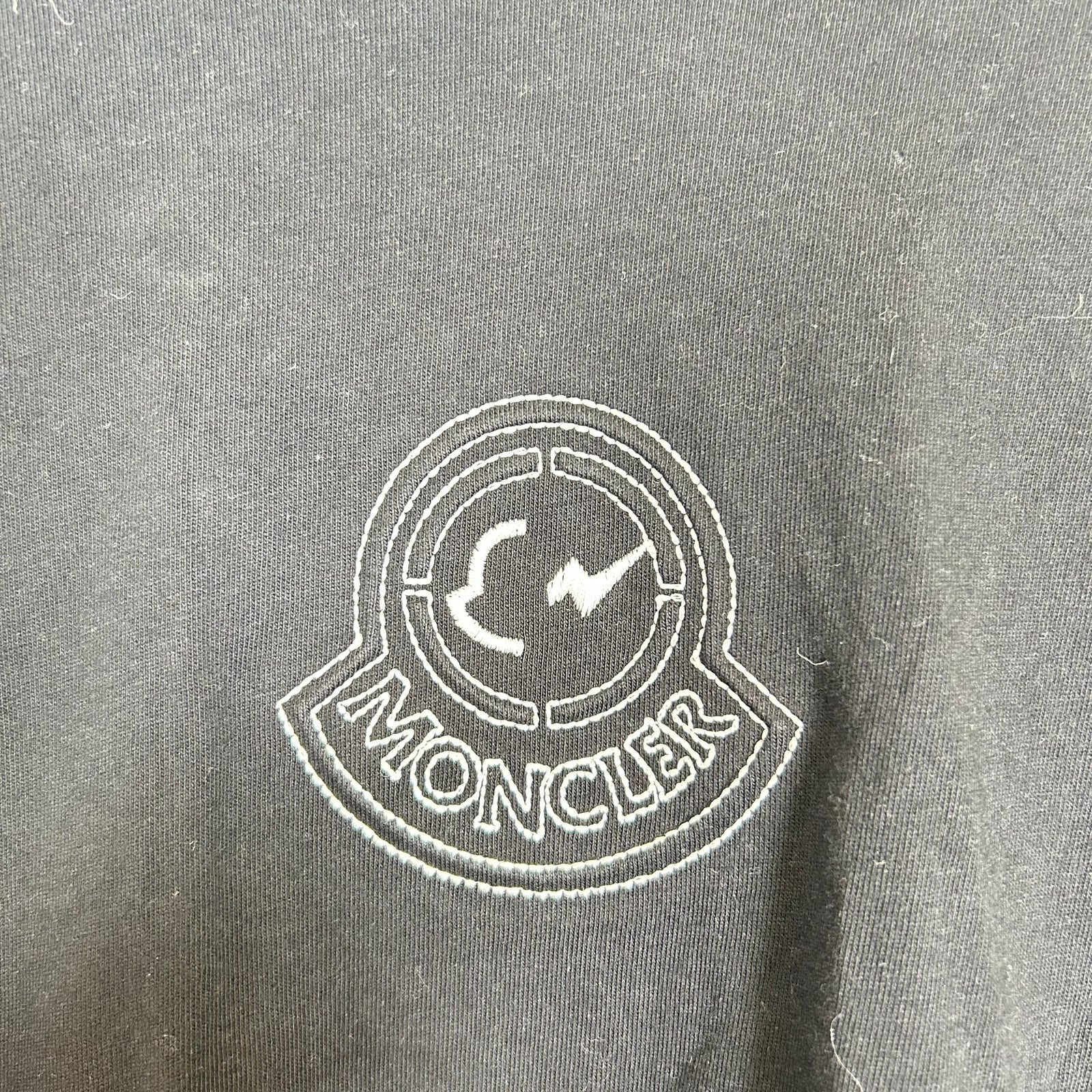 Moncler Genius x Fragment Black/Navy Longsleeve Size M