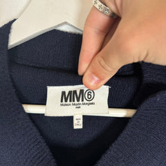 MM6 Maison Margiela Navy Striped Tape Sweater Size M