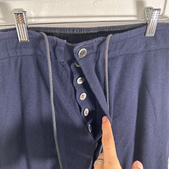 Sacai Navy Sparkle Stripe Shorts Size M