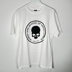 Number (N)ine School of Visual Comedy White T-Shirt Size 3