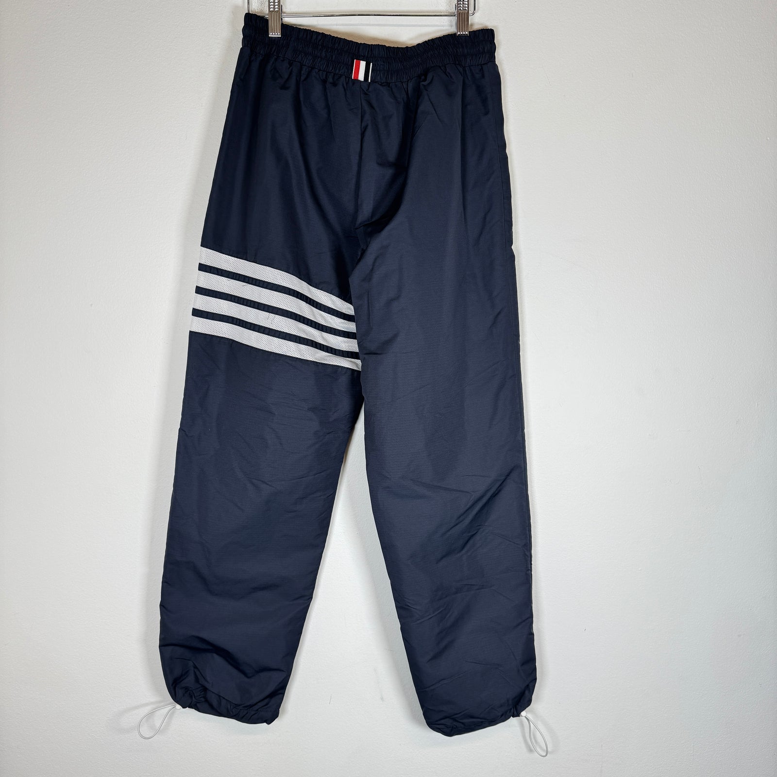 Thom Browne Navy Nylon Pants Size 2