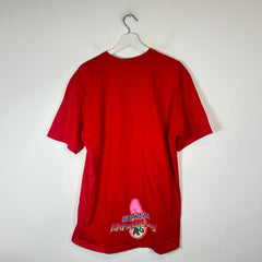 Supreme Red Electromagnetic Logo T-Shirt Size L