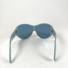 Chanel Reflective Round Shield Sunglasses