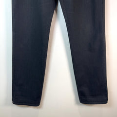 The Row Straight Leg Black Jeans