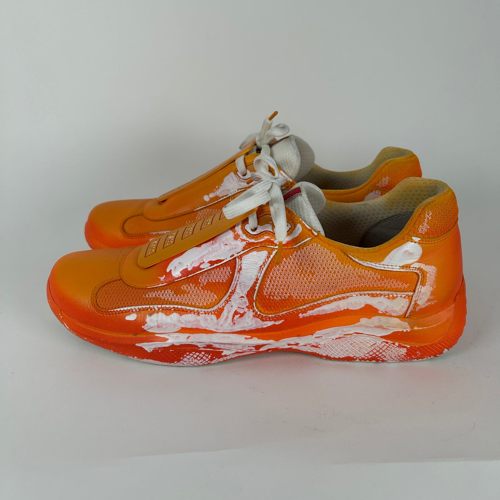 Prada x Cassius Hirst Orange 'Sust4in' Cups Size 9