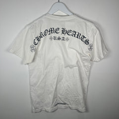 Chrome Hearts Back Spell-out Logo T-Shirt Size M