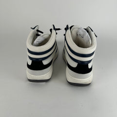 Chanel Navy 'Sport Ryder' CC Hightop Sneaker Size 8