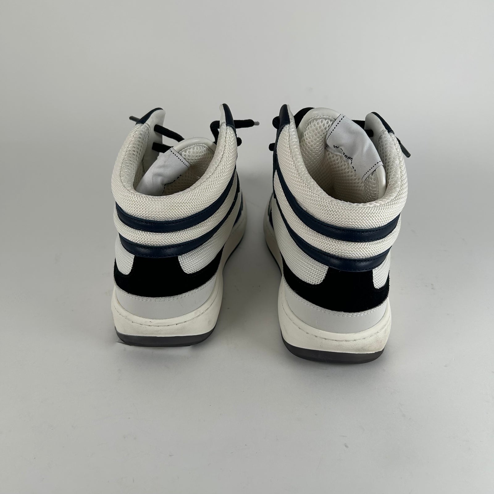 Chanel Navy 'Sport Ryder' CC Hightop Sneaker Size 8