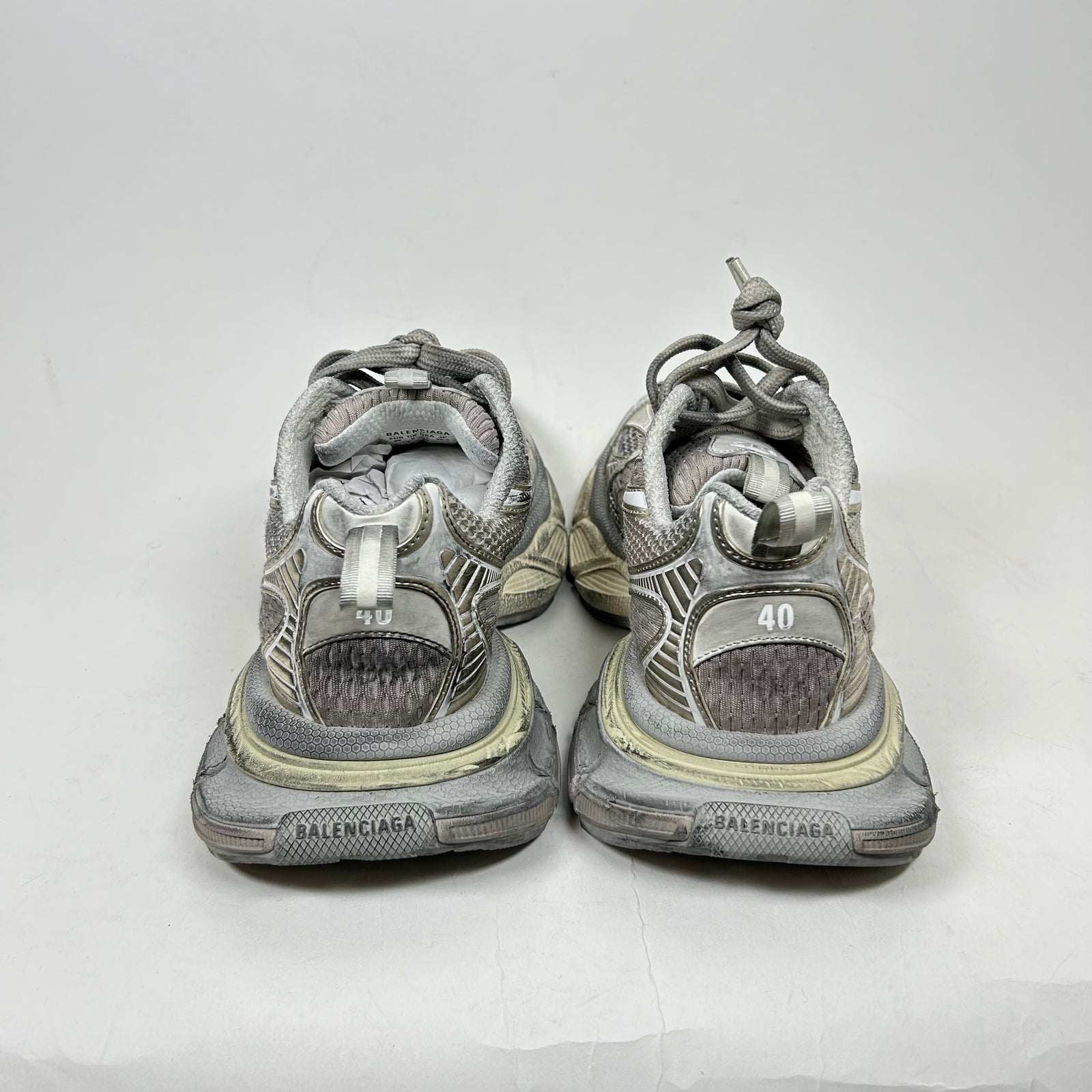 Balenciaga Grey Egg Shell 3XL Sneaker Size 40