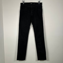 Fendi Jacquard Logo Black Jeans Size 30