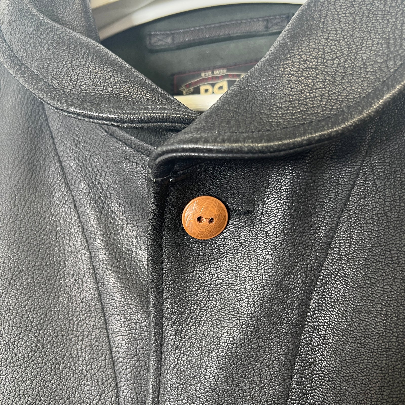 RRL Wellhouse Goat Leather Jacket Size M