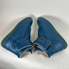 Maison Margiela SS17 Blue Future High-Top Sneaker Size 44
