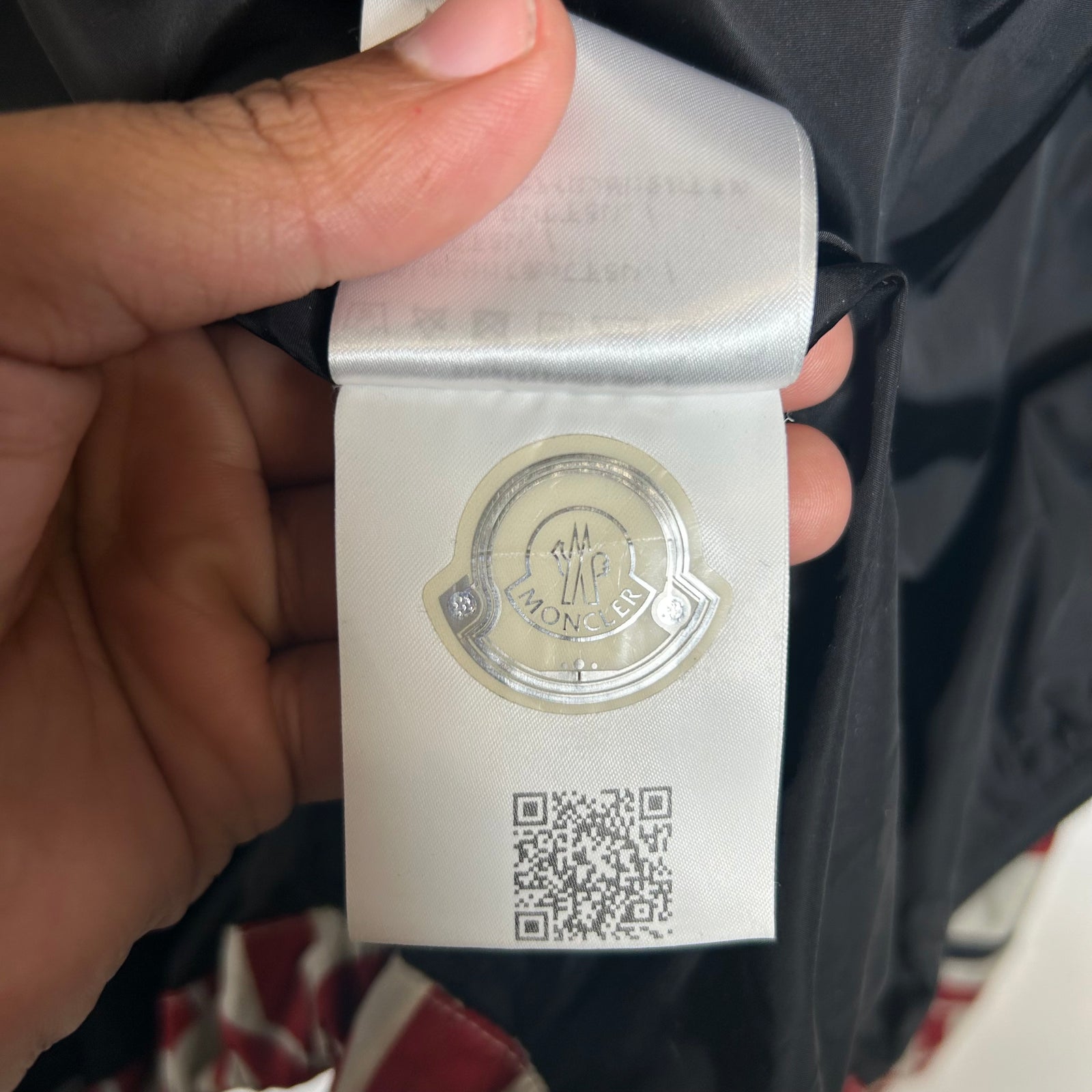 Moncler Red/Blue Dorfman Windbreaker Size XL