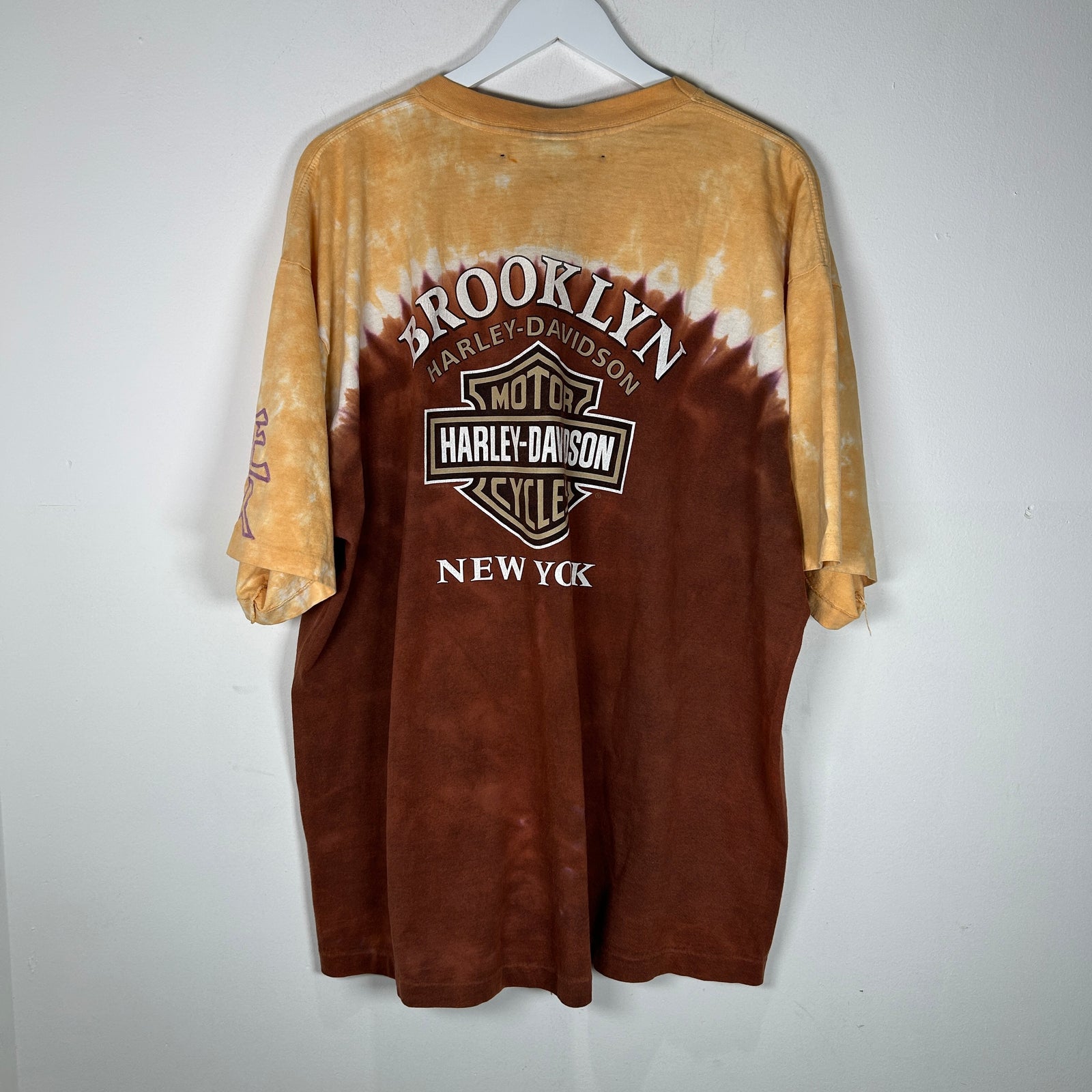 Masato Kawajo Vintage 1/1 Harley Davidson T-Shirt Size XL