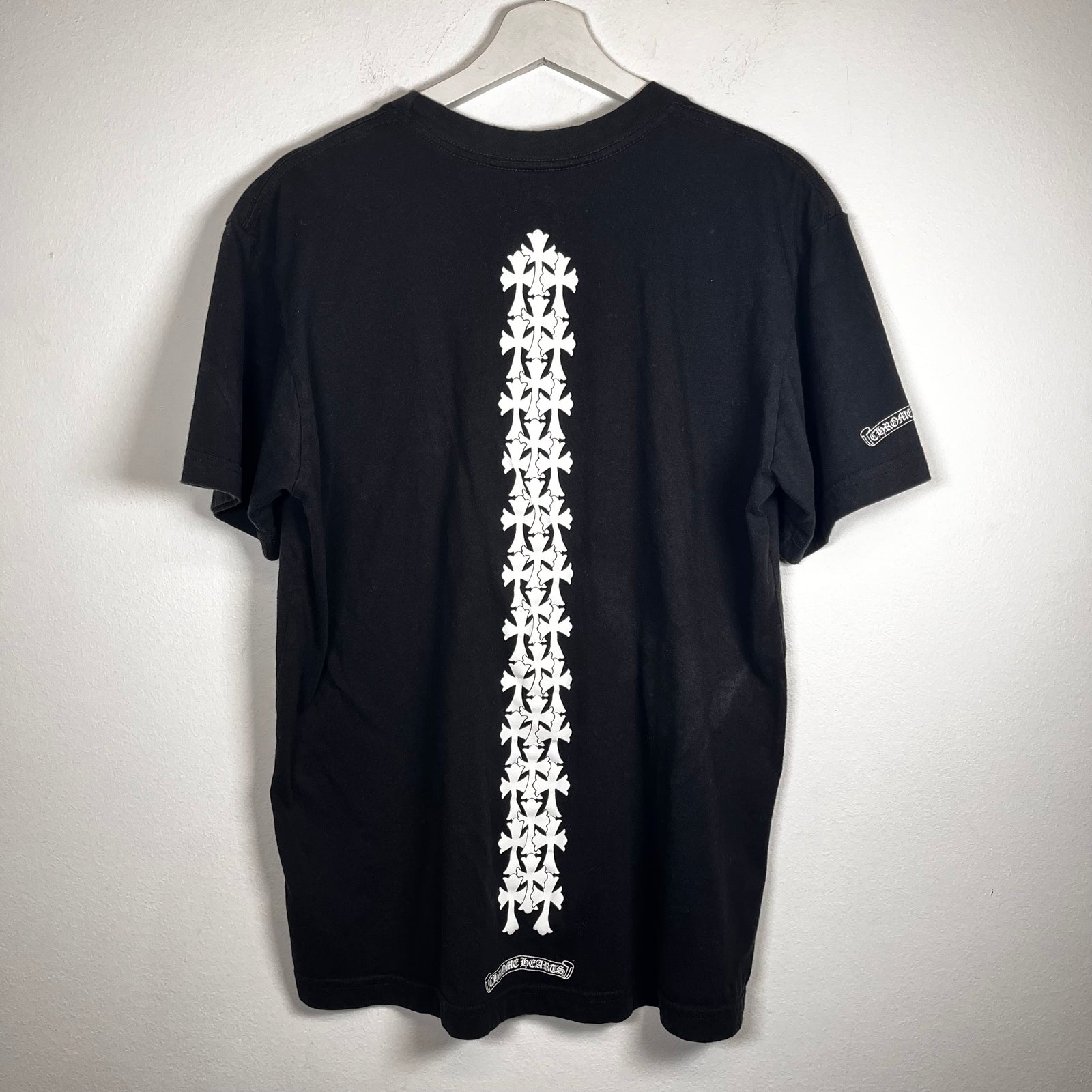 Chrome Hearts Spine Cross T-Shirt Size L