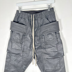 Rick Owens Waxed Creatch Cargos Size S
